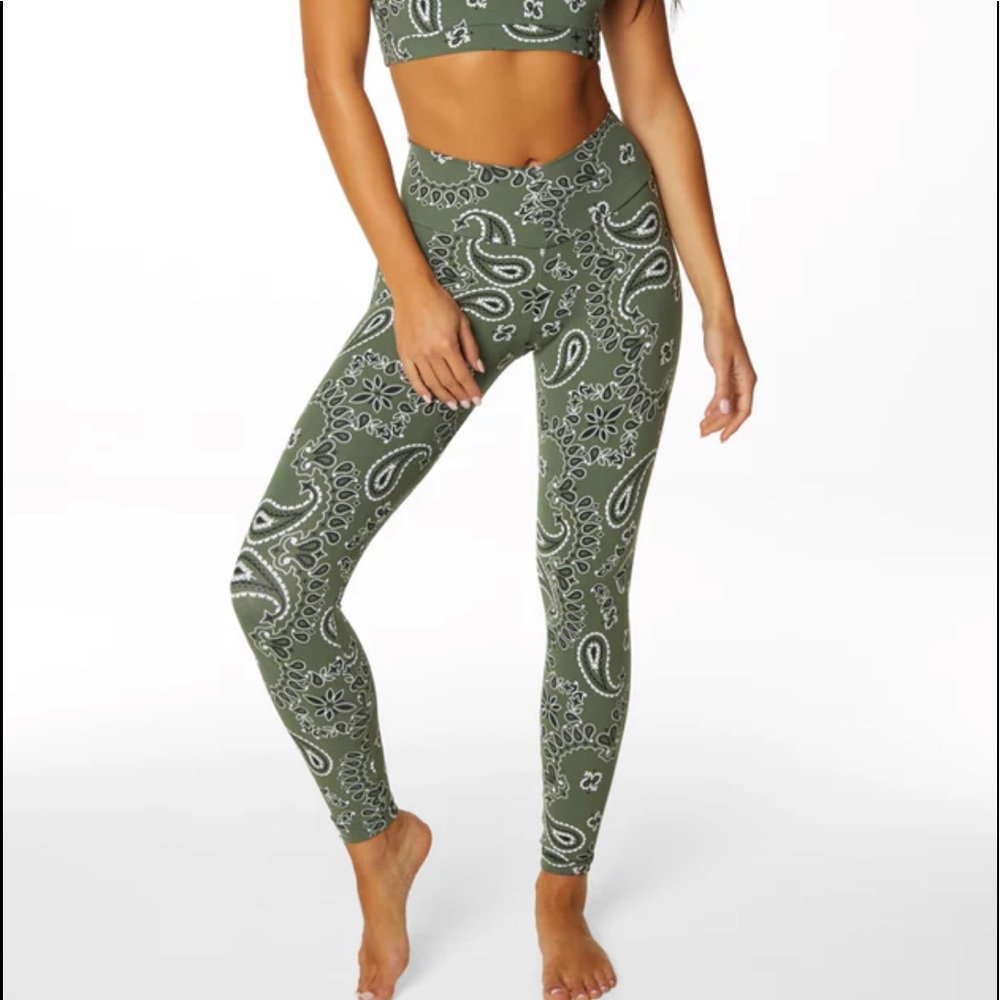 Booty by Brabants BANDANA LEGGINGS EVERGREEN